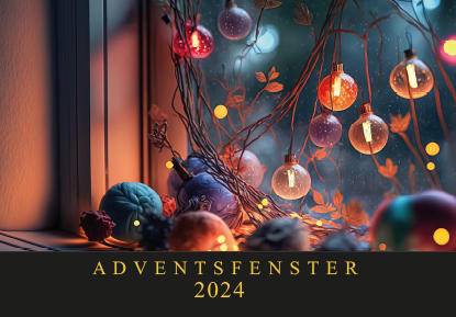 Flyer Adventsfenster 2024 KGV