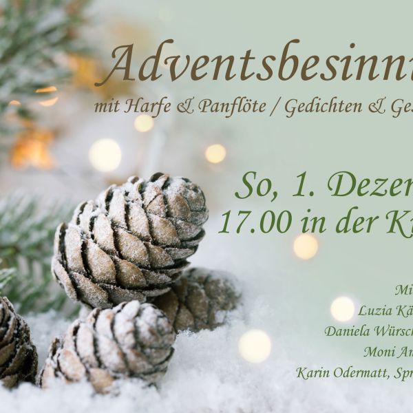 Adventsbesinnung